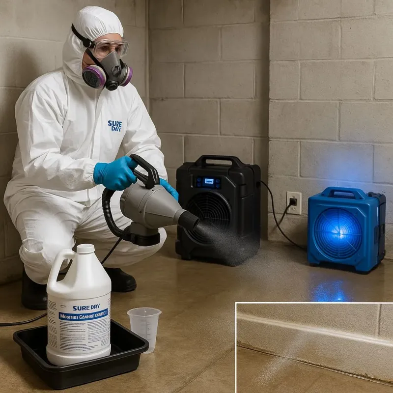 Sanitization and Odor Removal process in Redwater, TX