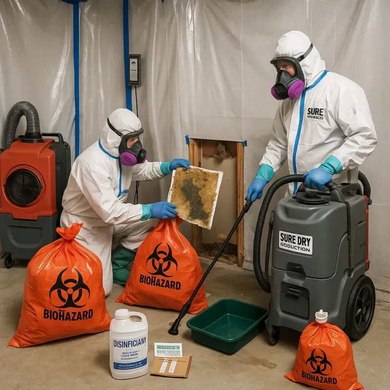 Contaminated Water Handling Protocols process in Redwater, TX